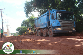 Foto - OBRAS DA MACRODRENAGEM DO HOSPITAL REGIONAL EM FASE DE ACABAMENTO