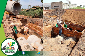 Foto - OBRAS DE DRENAGEM CHEGAM A RODOVIA TRANSAMAZÔNICA