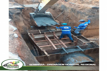 Foto - OBRAS DO SISTEMA DE MACRODRENAGEM ESTÃO DE VENTO EM POLPA