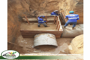 Foto - OBRAS DO SISTEMA DE MACRODRENAGEM ESTÃO DE VENTO EM POLPA