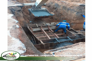 Foto - OBRAS DO SISTEMA DE MACRODRENAGEM ESTÃO DE VENTO EM POLPA