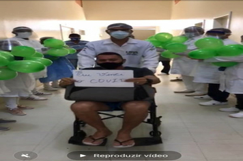 Foto - PACIENTES INTERNADOS NA UPA POR COVID-19 RECEBEM ALTA