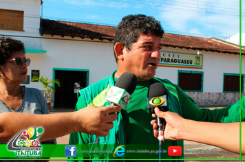 Foto - PALMEIRAS IMPERIAIS NA PRAÇA