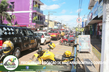 Foto - PATRULHÃO EM PROL DA SAÚDE DO MUNICÍPIO E CONTRA O COVID-19