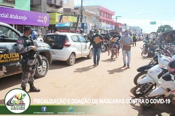 Foto - PATRULHÃO EM PROL DA SAÚDE DO MUNICÍPIO E CONTRA O COVID-19