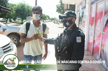 Foto - PATRULHÃO EM PROL DA SAÚDE DO MUNICÍPIO E CONTRA O COVID-19