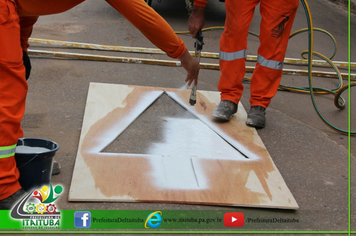 Foto - PINTURAS DE SINALIZAÇÃO