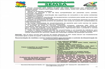 Foto - Plano de Contingência Municipal