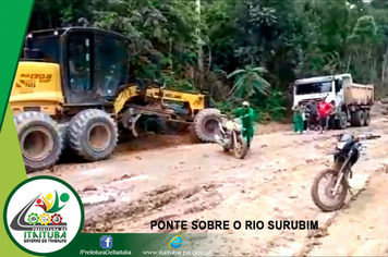 Foto - PONTE SOBRE RIO SURUBIM