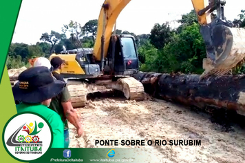 Foto - PONTE SOBRE RIO SURUBIM