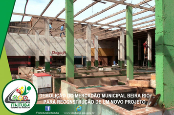 Foto - PRÉDIO DO ANTIGO MERCADO MUNICIPAL BEIRA RIO