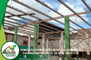 Foto - PRÉDIO DO ANTIGO MERCADO MUNICIPAL BEIRA RIO