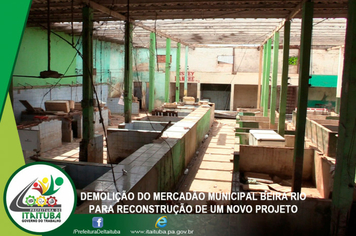 Foto - PRÉDIO DO ANTIGO MERCADO MUNICIPAL BEIRA RIO