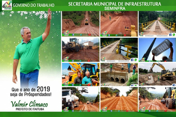Foto - PREFEITURA 365 DIAS DE TRABALHOS EM 2018