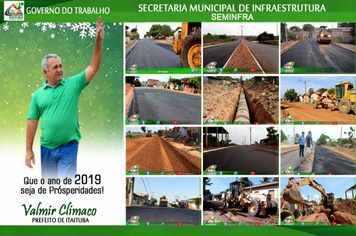 Foto - PREFEITURA 365 DIAS DE TRABALHOS EM 2018