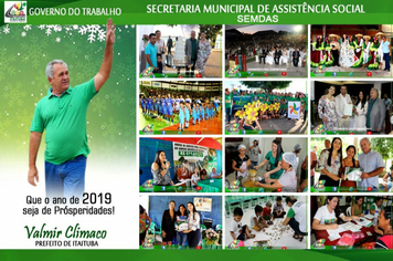 Foto - PREFEITURA 365 DIAS DE TRABALHOS EM 2018