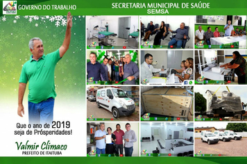 Foto - PREFEITURA 365 DIAS DE TRABALHOS EM 2018