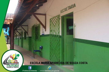 Foto - PREFEITURA FAZ REVITALIZAÇÃO EM SEIS ESCOLAS MUNICIPAIS