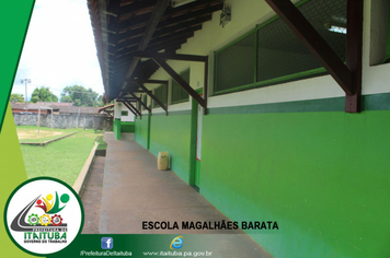 Foto - PREFEITURA FAZ REVITALIZAÇÃO EM SEIS ESCOLAS MUNICIPAIS
