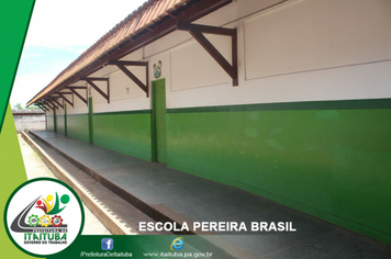 Foto - PREFEITURA FAZ REVITALIZAÇÃO EM SEIS ESCOLAS MUNICIPAIS