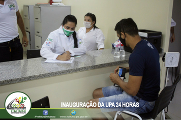 Foto - PREFEITURA INAUGURA UNIDADE DE PRONTO ATENDIMENTO – UPA