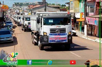 Foto - PREFEITURA RECEBE 17 MAQUINAS