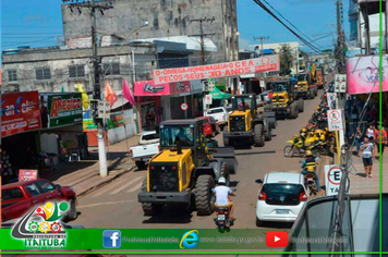 Foto - PREFEITURA RECEBE 17 MAQUINAS