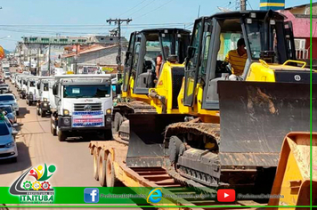 Foto - PREFEITURA RECEBE 17 MAQUINAS