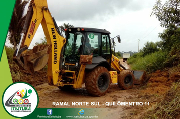 Foto - RAMAL NORTE SUL - QUILÔMENTRO 11