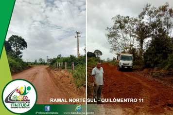 Foto - RAMAL NORTE SUL - QUILÔMENTRO 11