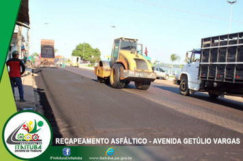 Foto - RECAPEAMENTO DA AVENIDA GETÚLIO VARGAS