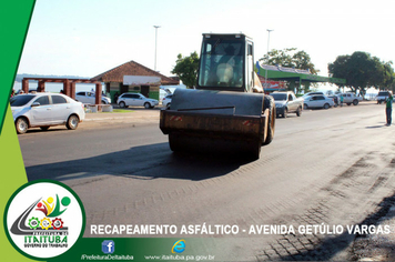 Foto - RECAPEAMENTO DA AVENIDA GETÚLIO VARGAS