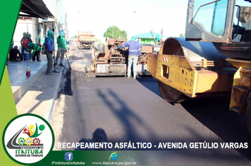 Foto - RECAPEAMENTO DA AVENIDA GETÚLIO VARGAS