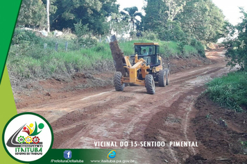 Foto - RECUPERAÇÃO DAS VICINAIS DO QUILÔMENTRO 11 E DO 15