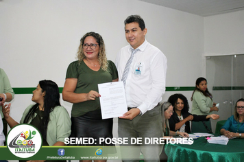 Foto - SEMED: POSSE DE DIRETORES