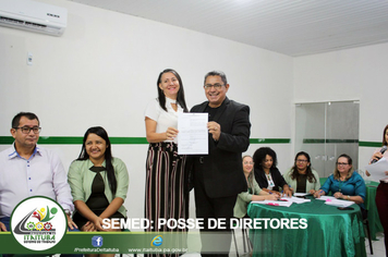 Foto - SEMED: POSSE DE DIRETORES