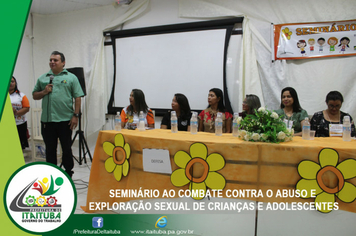 Foto - SEMINÁRIO AO COMBATE CONTRA O ABUSO