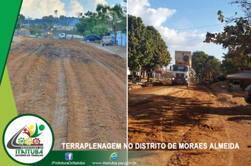 Foto - SEMINFRA EM AÇÃO NO DISTRITO DE MORAES ALMEIDA