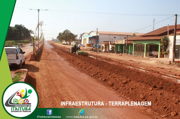 Foto - SEMINFRA REALIZA OBRAS E SERVIÇOS NA CIDADE E NO INTERIOR