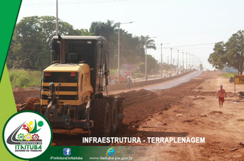 Foto - SEMINFRA REALIZA OBRAS E SERVIÇOS NA CIDADE E NO INTERIOR
