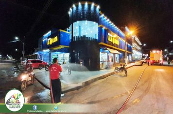 Foto - SEMSA REALIZA MAIS UMA ETAPA DE DESINFECÇÃO NA CIDADE