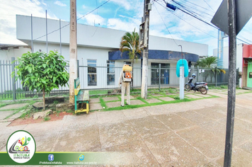 Foto - SEMSA REALIZA MAIS UMA ETAPA DE DESINFECÇÃO NA CIDADE