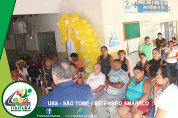 Foto - SETEMBRO AMARELO - SECRETARIA DE SAÚDE