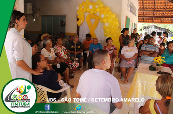 Foto - SETEMBRO AMARELO - SECRETARIA DE SAÚDE