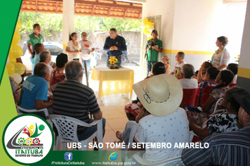 Foto - SETEMBRO AMARELO - SECRETARIA DE SAÚDE