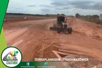 Foto - TRANSAMAZÔNICA IRÁ RECEBER MAIS UMA ETAPA DA OBRA