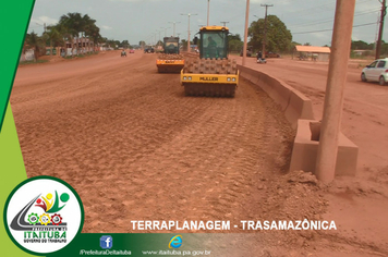 Foto - TRANSAMAZÔNICA IRÁ RECEBER MAIS UMA ETAPA DA OBRA