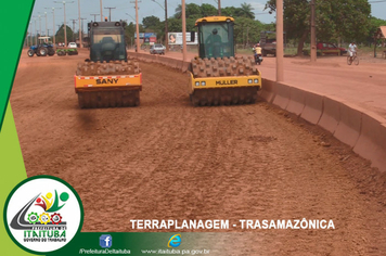 Foto - TRANSAMAZÔNICA IRÁ RECEBER MAIS UMA ETAPA DA OBRA