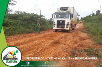 Foto - TRECHO CRÍTICO DA TRANSGARIMPEIRA
