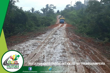 Foto - TRECHO CRÍTICO DA TRANSGARIMPEIRA